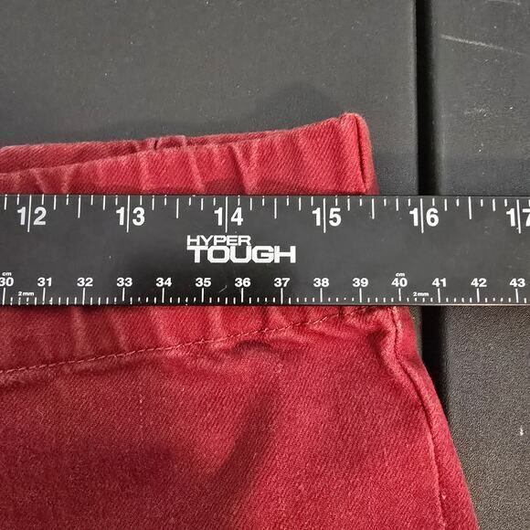 Soft Surroundings Women's Pull On Metro Legging Jegging Studs Stretch Red Small - Picture 7 of 9